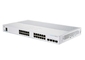 CBS350-24P-4X  Cisco Business 350 Switch 24 10/100/1000 PoE+ Ports With 195W Power Budget  4 10 Gigabit SFP