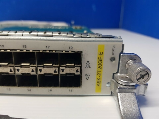 A9K-2T20GE-E Cisco ASR 9000 Series High Queue Line Card 2-Port 10GE, 20-Port GE Extended LC, Req. XFPs And SFPs