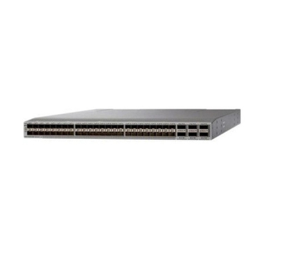 Optical Ethernet Switch N9K C93180YC FX3 With Optical Fiber Module  is a 1RU switch with latency of less than 1 microsecond that supports 3.6 Tbps of bandwidth and 1.2 bpps