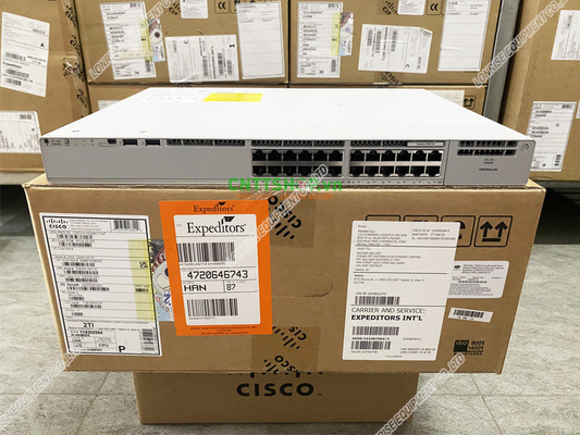 C9200-24T-E New Sealed Cisco 9200 Series 24 Ports POE Ethernet Switch C9200-24T-E In Stock