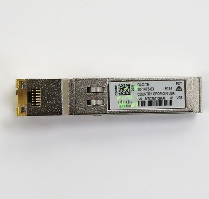 GLC-TE  Cisco SFP GLC Module 1000BASE-T SFP transceiver module for Category 5 copper wire