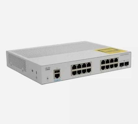 C1000-16T-2G-L Cisco Catalyst 1000 Switch 16x 10/100/1000 Ethernet Ports 2x 1G SFP Uplinks