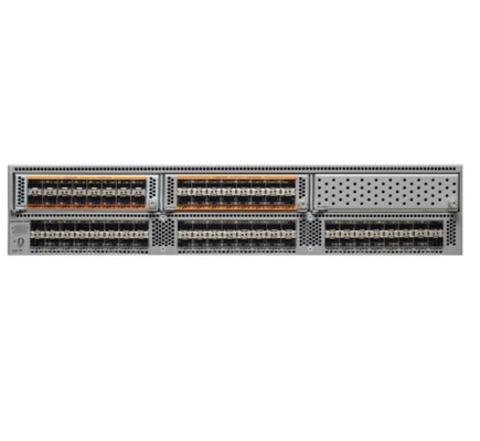 N5K-C5596T-FA - Cisco Nexus 5000 Series Switch Nexus 5596T Chassis 2RU With 2PS/4Fans  32x10GT/16xSFP+ Fixed Ports N5K-C5596T-FA