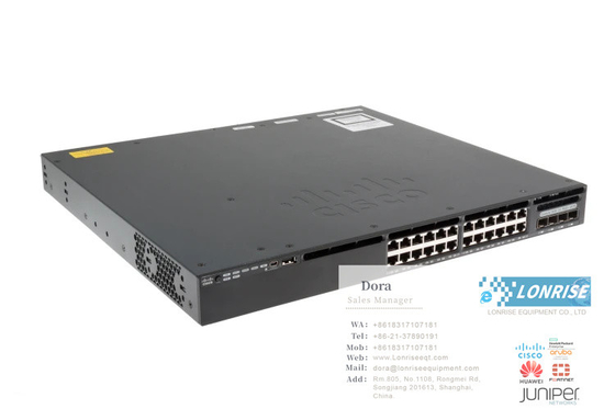 WS-C3650-24PD-S C3650 Series Ethernet Switch 24 Port PoE Gigabit Enterprise Switch WS-C3650-24PD-S