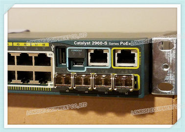 Cisco Switch WS-C2960S-48LPS-L 48 Port Poe Gigabit Ethernet Switch Cisco Network Switch  is offering lited 48 Power over Ethernet (PoE) Ethernet 10/100/1000 ports with 370W PoE Power supply