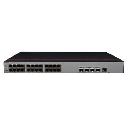 S1730S-S24P4S-A1  Huawei S1730S-S24P4S-A (24 10/100/1000BASE-T Ethernet Ports 4 Gigabit SFP, PoE+, AC Power Supply)