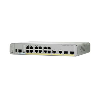 Cisco Catalyst 3560 CX 12-Port PoE+ Managed Switch with Fan-less Design and 2 x 10G SFP+ Uplinks