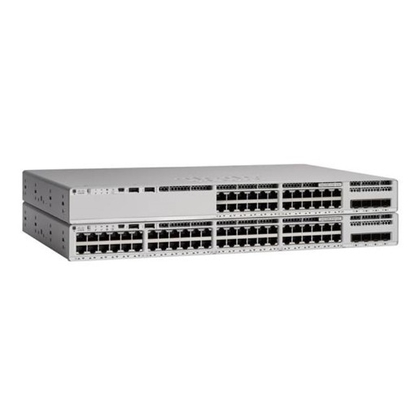 C9200-48P-E  Cisco Switch Catalyst 9200  48-Port PoE+ Data Switch  Network Essentials