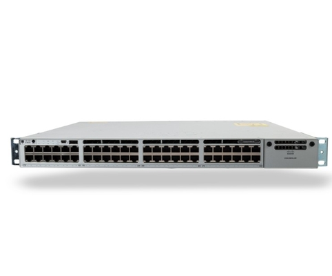 C9300-48P-A Cisco Catalyst 9300 48-Port Data 1G Copper With Modular Uplinks   PoE+   Network Advantage