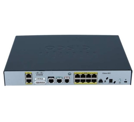 Router CISCO891-K9 Cisco 891 GigaE SecRouter 2 WAN Ports 8 X 10/100 LAN Ports