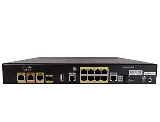 Cisco Router C891F-K9 1 SFP 4 POE Security Wireless Controller AVC WAN