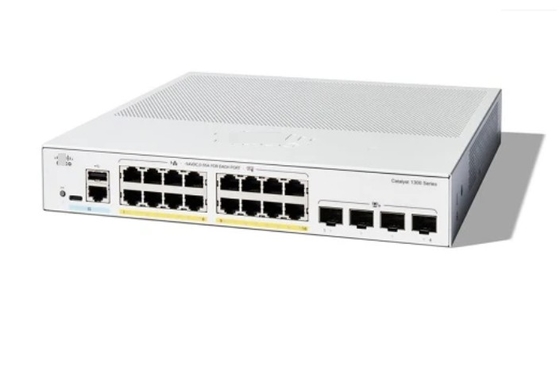 Cisco C1300-16P-4X 16x 10/100/1000 Ports PoE+ Ports With 120W Power Budget  4x 10 Gigabit SFP+  Rack-Mountable