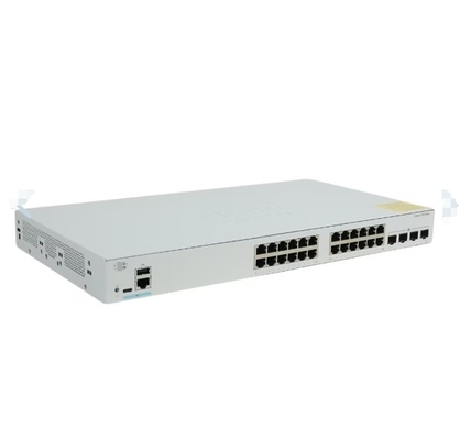 Cisco C1300-24P-4X  24x 10/100/1000 PoE+ Ports With 195W Power Budget 4x 10 Gigabit SFP+  Rack-mountable