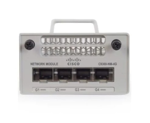 C9300 NM 4G Catalyst 9300 Series Modules &amp; Cards Catalyst 9300 4 X 1GE Network Module For Uplink Portsof The Cisco Catalyst 9300 Series Switches