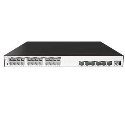 S5735-S24T4XE-V2  24*10/100/1000 Base-T Ports 4*10GE SFP+ Ports 2*12GE Stack Ports PoE+ Without Power Module