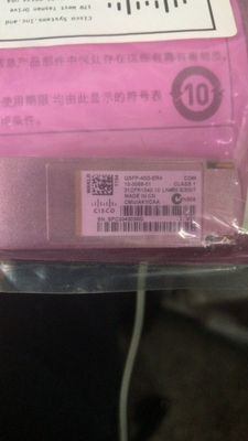 QSFP-40G-ER4  	
QSFP 40GBASE-ER4 Transceiver Module, LC, 40KM