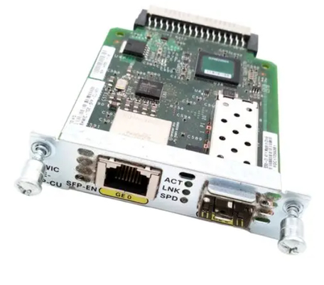 Cisco EHWIC-1GE-SFP-CU 1 Port Gigabit Ethernet HWIC with SFP Slot