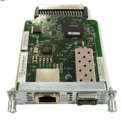 Cisco EHWIC-1GE-SFP-CU 1 Port Gigabit Ethernet HWIC with SFP Slot