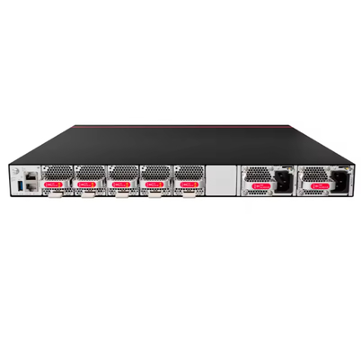CE8855-32CQ4BQ-B 32×100 GE + 4×200 GE 8 Tbps VXLAN/M‑LAG/AI‑ECN 2×1.2 kW AC PSUs & 5 Fans Front Intake