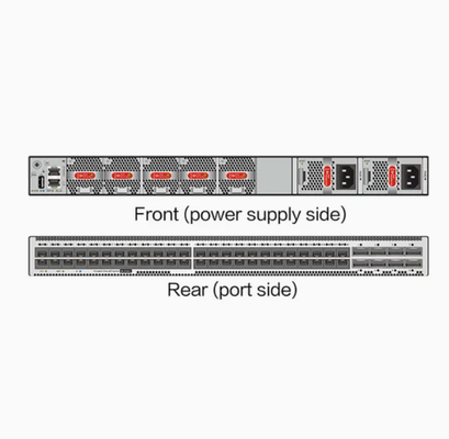 CE6885-48YS8CQ-B Huawei CE6885-48YS8CQ-B Includes 48 * 10GE Electric 8 * 100GE QSFP28 2 * AC Power Supply 4 * Fan Box Port Side Blowing