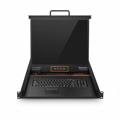 8-Port x1 User VGA 1U Rack-Mount USB KVM Switch with 19" LED, 8 x VGA Cables Included