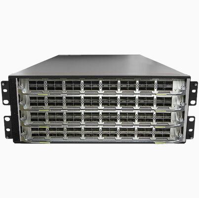 Huawei CloudEngine CE9865-4C Network Switch with 4 Subcard Slots, 25.6 Tbit/s Switching Capacity, and 128 x 100GE Ports