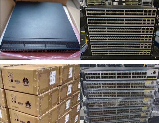 CE6875-48S4CQ-EI，48*10GE SFP+ ports, 4*100GE QSFP28 ports or 4*40GE QSFP+ ports.