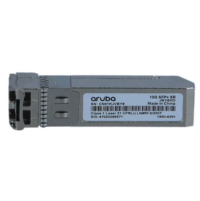 J9150D, Aruba 10G SFP+ LC SR Transceiver, 10G SFP+/LC/300m MMF