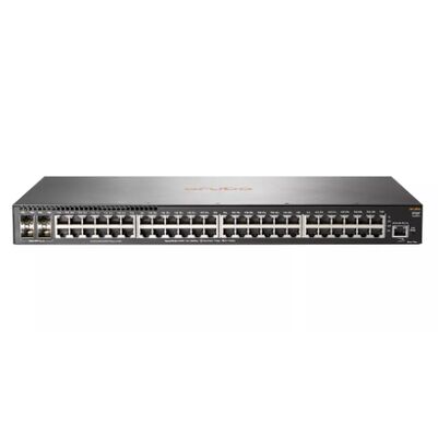 JL260A, Aruba 2930F Switch, 48xGE/4xSFP/No PSU