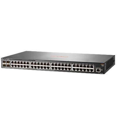 JL260A, Aruba 2930F Switch, 48xGE/4xSFP/No PSU