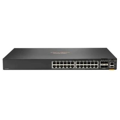 JL725B, HPE Aruba 6200F Switch, 24xGigabit Ports/4xSFP+/370W PoE