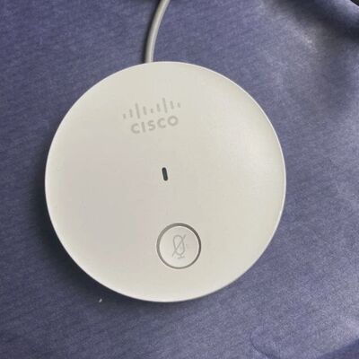 CS-MIC-TABLE-E, Cisco Table Microphone, Wired, Unidirectional, 3.5mm Jack