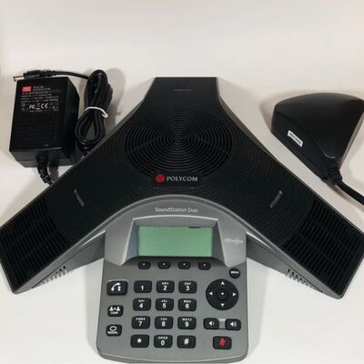 SoundStation-Duo, Polycom SoundStation, Conference Phone, PSTN/IP dual-mode, Hi-Fi mic