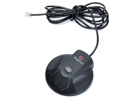 SoundStation-2-Expansion-Microphone, Polycom SoundStation 2 Conference Phone, High-fidelity speaker/Noise-cancelling mic/For 50-70m² rooms