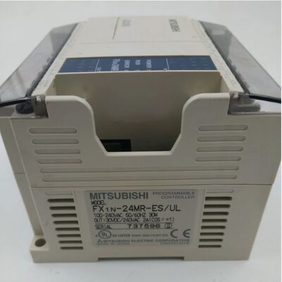 FX1N Series PLC Industrial Control with 24 I/O Points Relay Output and AC 100-240V Power Supply