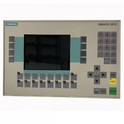 Siemens SIMATIC OP27C 6AV3627-1LK00-1AX0, 5.7" STN Color HMI Operator Panel with 24 Function Keys (18 with LEDs)