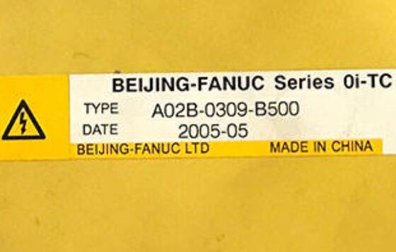 Fanuc A02B-0309-B500 CNC Control Unit 0i-MF Plus System Main Unit