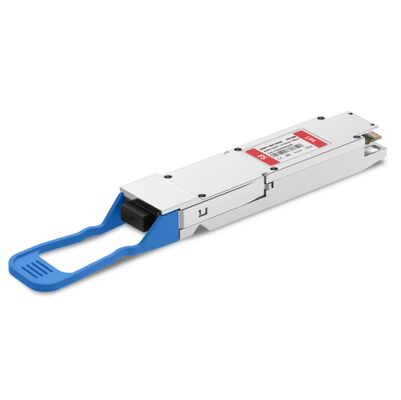 TS-OP-314H-10C/400G OSFP LR4 Finned Top Optical Transceiver with 1310nm Wavelength and 10km Transmission for High-Density Networking