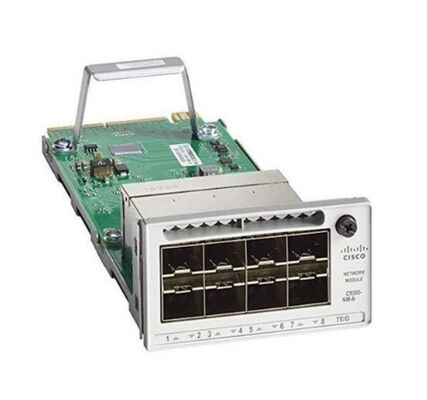 Cisco C9300X-NM-8Y Catalyst 9300 Series Network Expansion Module with 8 Port SFP and 25 Gbps Data Rate