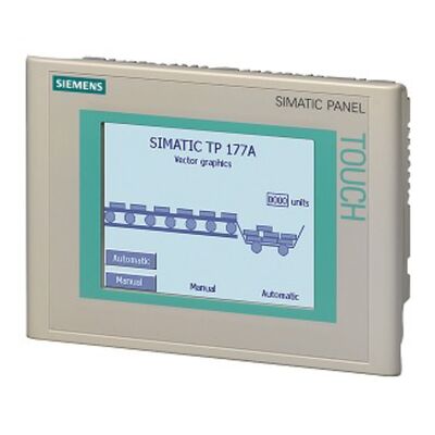 Siemens SIMATIC HMI TP177A Touch Panel with 5.7-inch STN Display MPI/PROFIBUS DP Communication and Front IP65 Protection