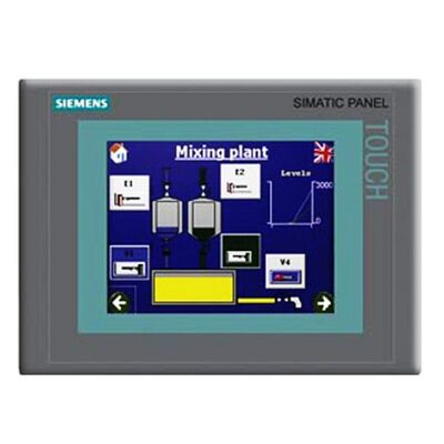 Siemens SIMATIC MP277 10.4-inch TFT HMI Touch Panel with 24 VDC and MPI DP PPI PN Interfaces