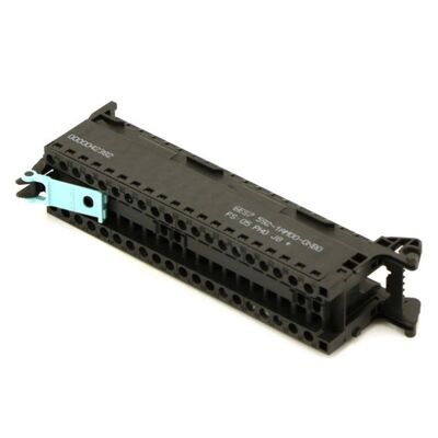 Siemens 6ES7592-1AM00-0XB0 SIMATIC S7-1500 Front Connector with 40-Pin Screw Terminal for 35 mm Module Width and 4 Potential Bridges