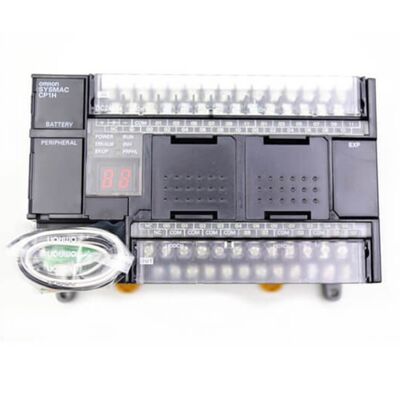 Omron CP1H-XA40DT1-D PLC CPU Unit with 40 I/O Analog I/O and 24V DC Power for Industrial Automation
