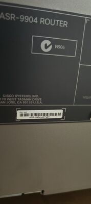 Cisco ASR-9904 Router with 2x10G/IG Service Edge Line Card (BRAS) Configuration