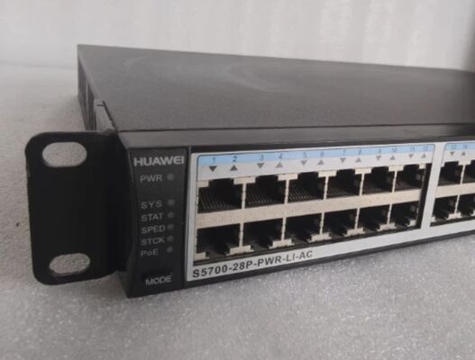 S5700-28P-LI-24S-BAT, Huawei S5700 Switch, 28xGig SFP/4x10/100/1000 or SFP/1 battery slot