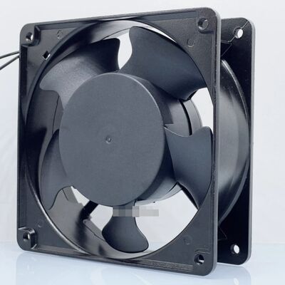 QR12038HBL 120mm Axial Cooling Fan | Ball Bearing Cabinet Fan