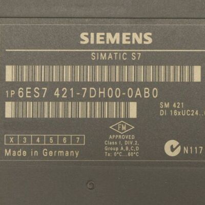 Siemens 6ES7421-7DH00-0AB0 SIMATIC S7-400 SM 421 Digital Input Module