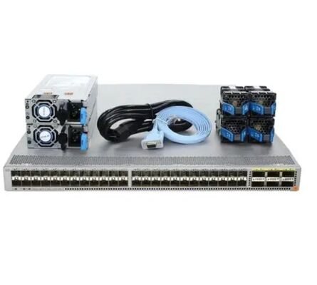 Cisco Nexus 9300 Switch N9K-C9372TX-E with 48x10G Base-T, 6x40G QSFP+ Ports and 1.44Tbps Throughput