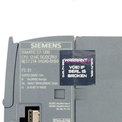 Siemens 6ES7214-1HG40-0XB0 SIMATIC S7-1200 CPU 1214C PLC Module