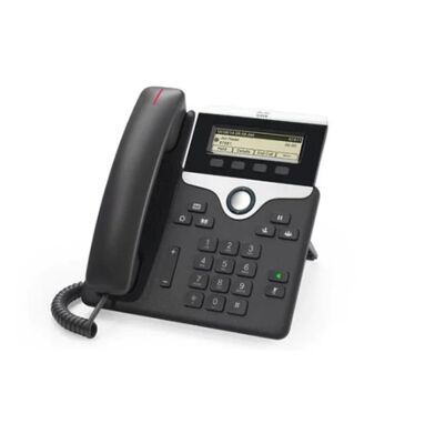CP-7811-K9, Cisco 7800 Series IP Phone, 1 Line, G.722 Codec, PoE Support